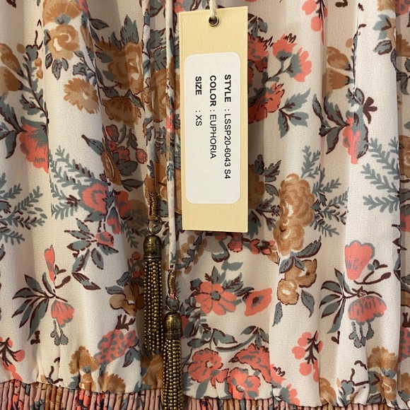 NWT Love the Label for Anthropologie floral dress - Picture 6 of 6